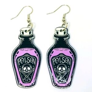 Poison Bottle Earrings